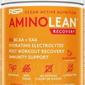 RSP AminoLean Recovery BLOOD ORANGE Post Workout Electrolyte 30 Servings.Exp5/25