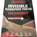 Rise & Shine Invisible Hangover Patch 100 Patches NIB