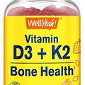 WellYeah Vitamin D3 + K2 Gummies - Vitamin D3 1000 IU, K2 100 MCG