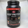 Olympian Labs Beef Protein Isolate Chocolate 2 lbs 32 Servings Exp10/25