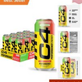 C4 Energy Drink - Refreshing Cherry Limeade - Explosive Energy - Pack of 12