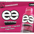 6-PACK Eternal Energy Vitamin + Caffeine B12 Energy Shot (Pomegranate) FREE SHIP