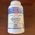 Rite Aid Naturals Vitamin C-1000 with Rosehips 1000mg 250 Tablets