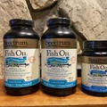 Lot Spectrum Essentials Fish Oil Omega  1000 mg 600 Softgels Sustainably Sourced
