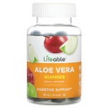 Lifeable, Aloe Vera Gummies, Natural Apple, 50 mg, 60 Gummies (25 mg per Gummy)