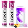 2 x Pack VOOST  Vitamin D -Blackberry Peach -Supports Bone Muscle 20 ct