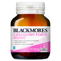 Blackmores Cranberry Forte 50000 30 Capsules Urinary Tract Health Cystitis UTI