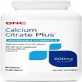 GNC Calcium Citrate Plus Magnesium & Vitamin D-3 Dietary Supplement, 180 Caplets