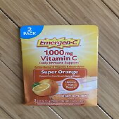 Emergen-C - 2 Pack - 1000 mg Vitamin C - Brand New
