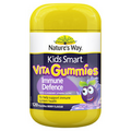 Nature's Way Kids Smart Vita Gummies Immune Defence 120pk Cold & Flu Elderberry