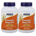 Pumpkin Seed Oil 1000mg Phytosterols 2X100/1X200gels Now Foods 2000mg per 2 Caps
