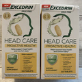 2 x Excedrin Head Care Proactive Health Drug Free Daily Supple 110 Tablets Each