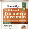 Turmeric Curcumin 1800mg Black Pepper 95% Curcuminoids Healthy Joint Function