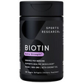 Vegan Biotin 5000mcg with Organic Coconut Oil - Extra Strength Biotin Vitamin B7