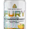 Core Nutritionals Fury Next Gen Pre Workout 20 Serv Tropic Thunder 15.9 oz ATS