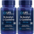 N-ACETYL- L- CYSTEINE (NAC)  LIVER HEALTH 600mg 120 Capsule LIFE EXTENSION