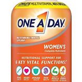 ONE A DAY Womens Complete Daily Multivitamin with Vitamin A, B , C, D 200 Count