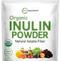 Organic Inulin FOS Powder Jerusalem Artichoke 2.2 Pounds 35 Ounce