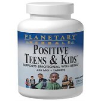 Planetary Herbals Positive Teens & Kids 435mg 435 mg 120 Tabs  Exp positi01/2027