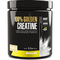 Maxler 100% Golden Creatine - Micronized Creatine Monohydrate Powder - Muscle Building Supplements - Pre/Post Workout Vegan Supplement - Gluten Free Unflavored Creatine Powder - 150g