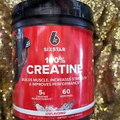 Six Star 100% Creatine Builds Muscles, Strength and Performance N/W 10.58oz.
