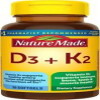 Nature Made Vitamin D3 + K2, 30 Softgels