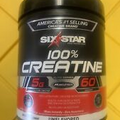 Six Star Pro Nutrition 100% Creatine Unflavored 60 Servings NEW