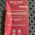 Reserveage Beauty Resveratrol 250 mg 30 Count (New With Box Damage) Exp:03/2025