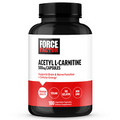 Force Factor Acetyl L-Carnitine 500mg, Brain Support Supplement, 100 Capsules