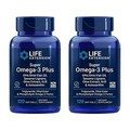 Life Extension Super Omega-3 Plus EPA/DHA Fish Oil, Sesame Lignans, Olive 120 SG