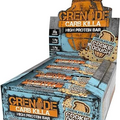 Grenade Carb Killa High Protein and Low Sugar Candy Bar, 12 x 60 g - Chocolate Chip Cookie Dough