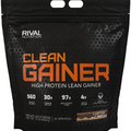 Rivalus Clean Gainer - Campfire S'Mores, with Premium Dairy Proteins, 10 lbs