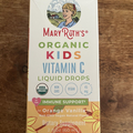Mary Ruth’s Infant Organic Vitamin C Drops Orange Vanilla 0-12 M Immune Support