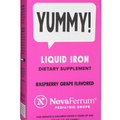 NovaFerrum Pediatric Drops Liquid Iron Raspberry Grape Flavored 15 mg 6 Ounce