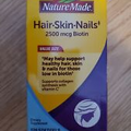 Nature Made Hair Skin & Nails Dietary Supplement Softgels 120 Count / Exp. 22