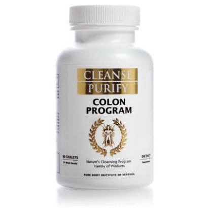 Colon Program - Part of Nature's Cleansing Program Family of Products - Cleanse Purify