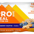 ProBar Meal Bar Blueberry Muffin Box of 12 Meal Replacement Raw Ingredients