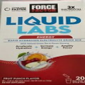 Force Factor Liquid Labs Energy Drink, exp 2025