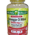 Spring Valley Omega-3 Mini Softgels 1,000 mg 120 Softgels
