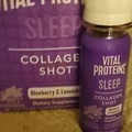 Vital Protein Sleep Collagen  Liquid Shot Blueberry & Lavender 2floz New
