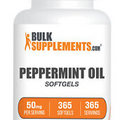 BulkSupplements Peppermint Oil - 365 Pills for Digestive Support