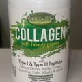 ESSENTIAL GREENS COLLAGEN WITH BEAUTY GREENS NATURAL FLAVOR 10.6 OZ CONTAINER