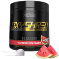 EHPlabs OxyShred Hardcore Super Dosed Pre Workout Powder - Preworkout Powder with L Glutamine & Acetyl L Carnitine, Energy Boost Drink - 275mg of Caffeine - Watermelon Candy, 40 Servings