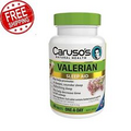 Caruso's Valerian 60 Tablets Sleep Aid Fall Asleep Faster Sleeplessness Carusos