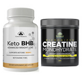 Micronized Creatine Monohydrate Build Muscle Mass Keto BHB Weight Loss Capsules