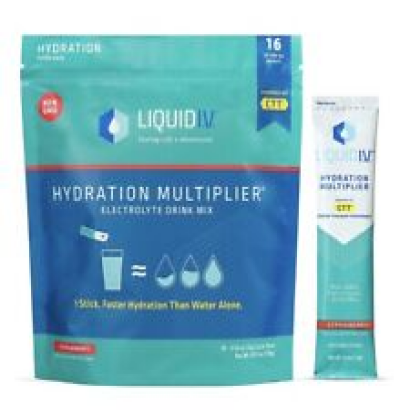 Strawberry Liquid I.V. Hydration Multiplier Drink Mix • 16 Pack