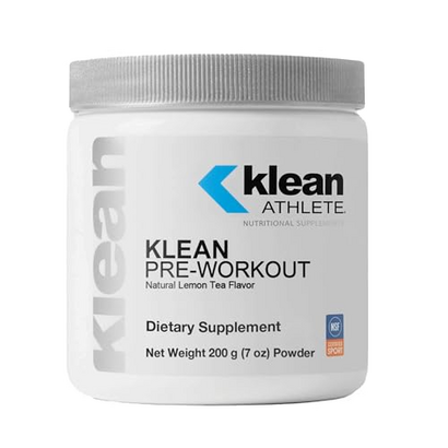 Klean ATHLETE Pre-Workout | Unique Formula with Beet Root Extract, Vitamin C, and Organic Caffeine to Support Athletic Endurance | 7 Ounces | Natural Lemon Tea Flavor
