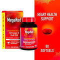 MegaRed 500mg Extra Strength Omega-3 Krill Oil, 80 Softgels