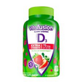 Vitafusion Extra Strength D3 Dietary Supplement Adult Gummies Strawberry - 120ct