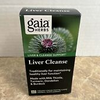 Gaia Herbs Liver Cleanse Health Support Milk Thistle 60 Vegan Liquid Phyto-Caps